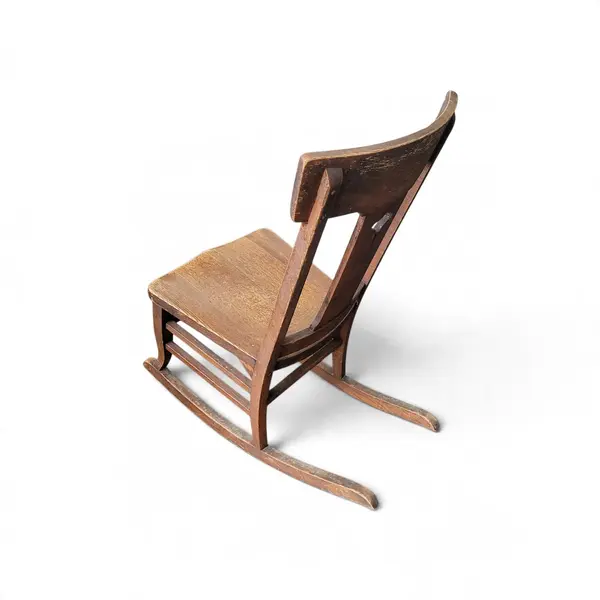 Antique Sheboygan Chair Co Body Guard Wooden Rocking Chair - Local Pickup Only