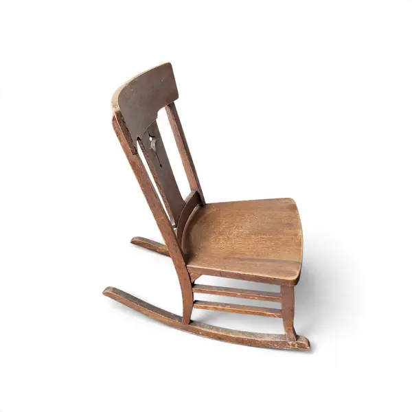 Antique Sheboygan Chair Co Body Guard Wooden Rocking Chair - Local Pickup Only