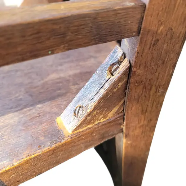 Antique Sheboygan Chair Co Body Guard Wooden Rocking Chair - Local Pickup Only