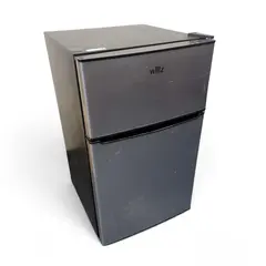 Willz 2 Door Mini Refrigerator Freezer Stainless Steel Look - Local Pickup