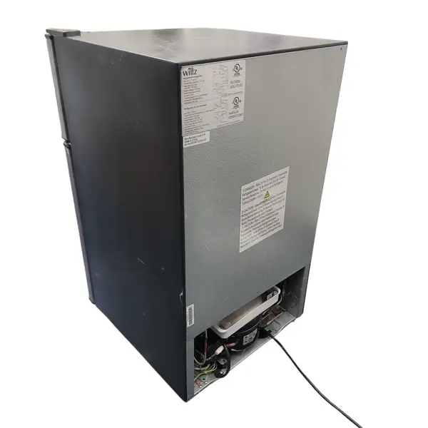 Willz 2 Door Mini Refrigerator Freezer Stainless Steel Look - Local Pickup