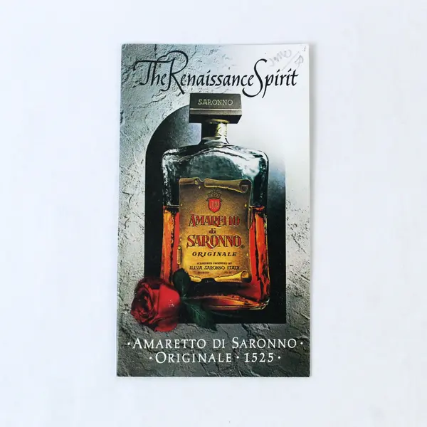 The Renaissance Spirit Amaretto Di Saronno 1525 Drinks Recipe Booklet