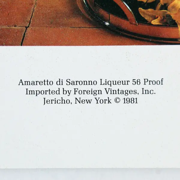 The Renaissance Spirit Amaretto Di Saronno 1525 Drinks Recipe Booklet