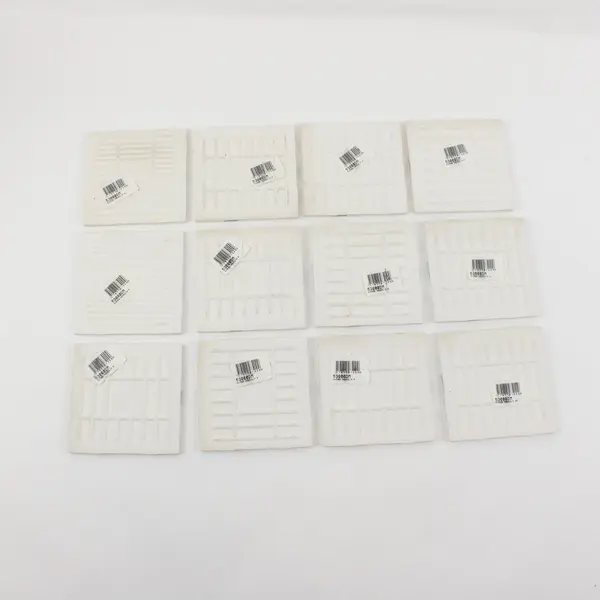 Lot of 12 Summer Magnolia Botanical Art Ceramic Tiles 4.25 x 4.25