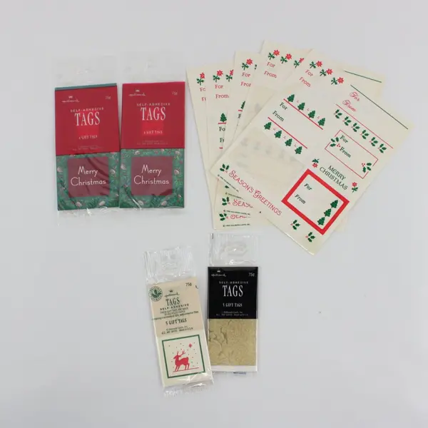 Lot of Hallmark Christmas Gift Tags Holiday Gift Wrapping Supplies
