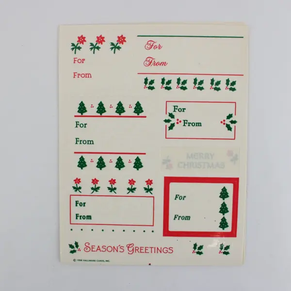 Lot of Hallmark Christmas Gift Tags Holiday Gift Wrapping Supplies