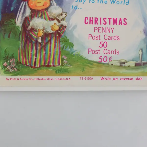 Lot of Vintage Pratt & Austin Co. Christmas Penny Postcards