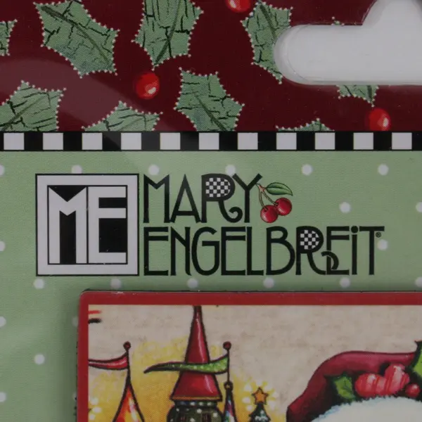 Mary Engelbreit Believe Santa Christmas Refrigerator Magnet