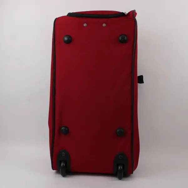American Tourister Rolling Duffel Bag Red 24 Inch Travel Luggage