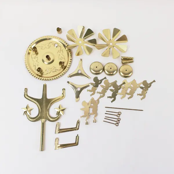 Vintage Swedish Angel Chimes Christmas Candle Carousel Holder