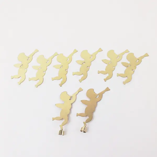 Vintage Swedish Angel Chimes Christmas Candle Carousel Holder