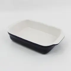 Cobalt Blue 3-Cup Rectangular Casserole Baking Dish 9.25 x 5.75