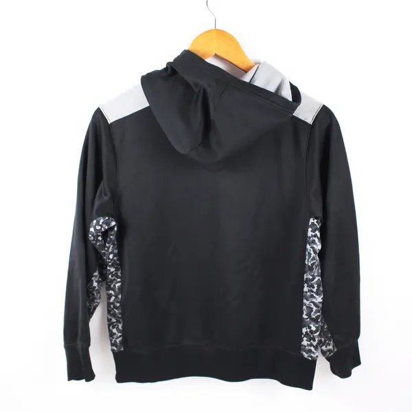 Nike Therma-FIT Boys Large Black Gray Camo Hoodie