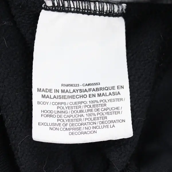 Nike Therma-FIT Boys Large Black Gray Camo Hoodie