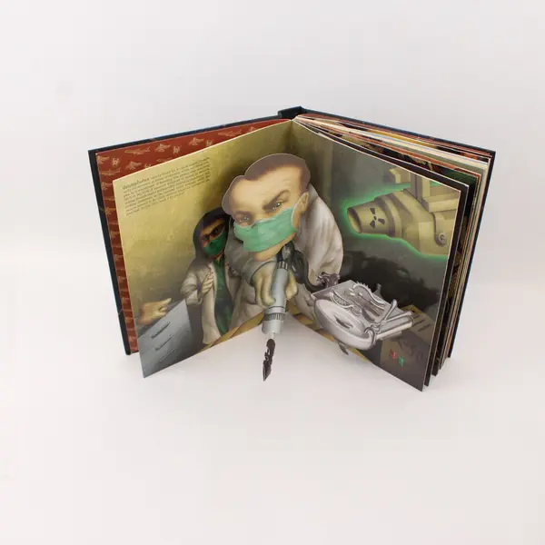 The Pop-Up Book of Phobias Gary Greenberg 1999 Hardcover Illustrated
