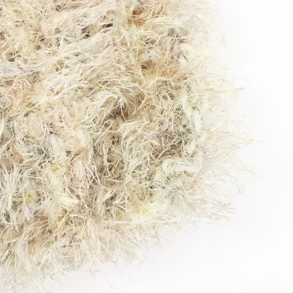 Beige Eyelash Scarf