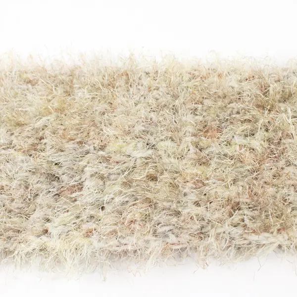 Beige Eyelash Scarf