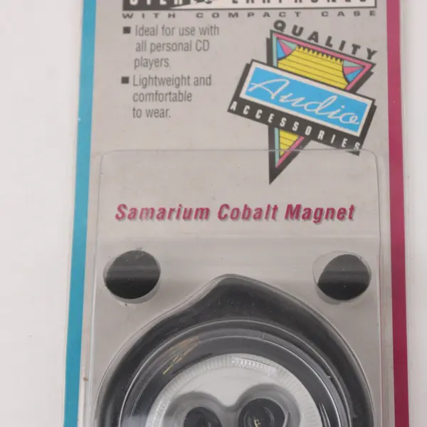 Audio Accessories MD-070 Stereo Earbuds Samarium Cobalt Magnet