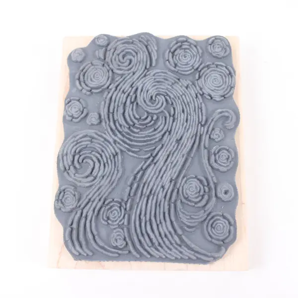 Stampendous Skinner ASCRS03 Rubber Background Stamps Lot of 4