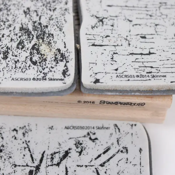 Stampendous Skinner ASCRS03 Rubber Background Stamps Lot of 4