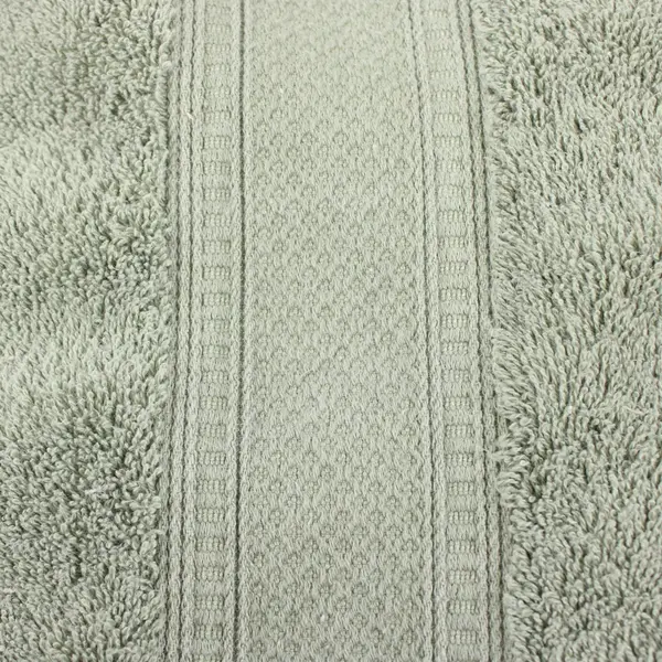 Set of 2 JCPenney Home Collection Textured Bath Towels Muted Green