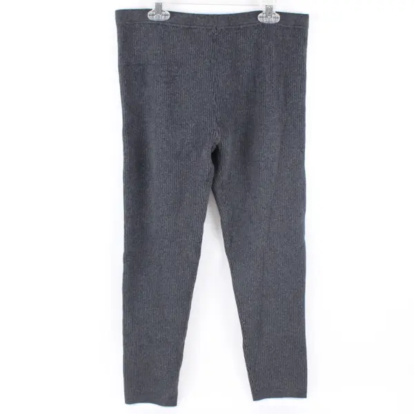 Gap Women's XL Dark Gray Knit Full Length Leggings