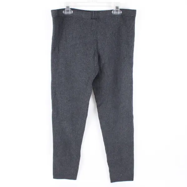Gap Women's XL Dark Gray Knit Full Length Leggings