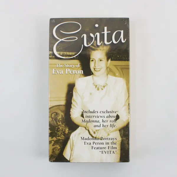 Evita: The Story of Eva Peron (portraying Madonna) VHS 1996, #4275, Sealed 
