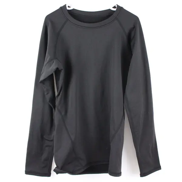 Lot of 3 Gray Black Long Sleeve Athletic Shirts Boys Youth Medium 10-11Y
