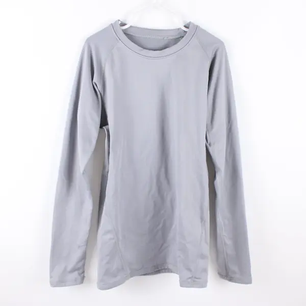 Lot of 3 Gray Black Long Sleeve Athletic Shirts Boys Youth Medium 10-11Y