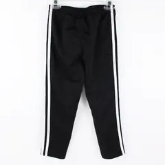 adidas Kids Black White 3-Stripe Joggers Pants Size 6