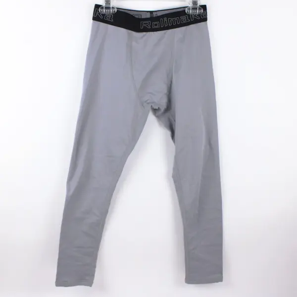 Rolimaka Boys Compression Leggings Gray Size M 10-11Y Activewear