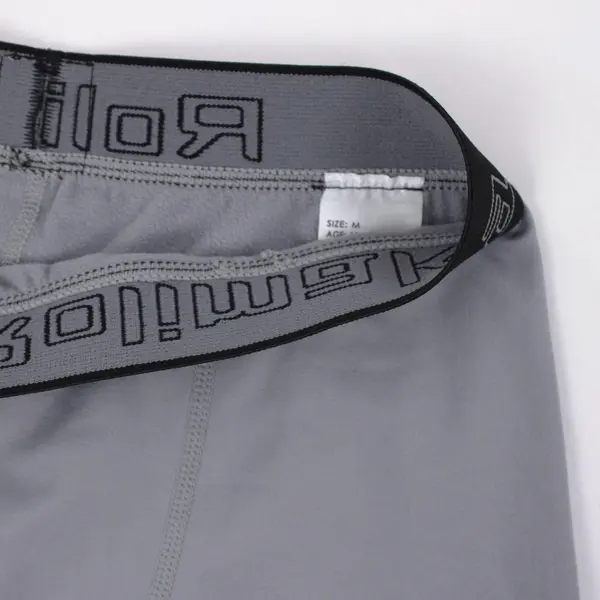 Rolimaka Boys Compression Leggings Gray Size M 10-11Y Activewear