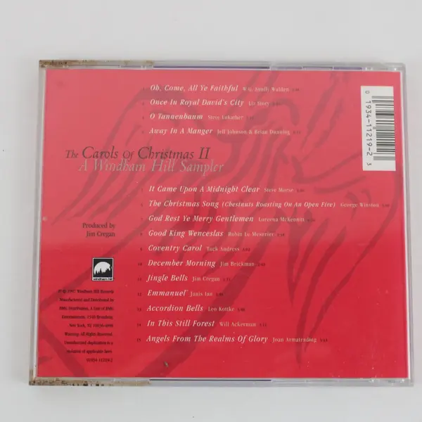 Carols of Christmas II CD Windham Hill Sampler Various Artists 1997 01934-112192
