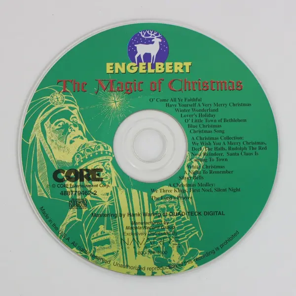 Engelbert Humperdinck The Magic of Christmas CD 1995 #488779462-2 