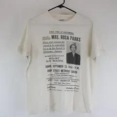 Old Navy Rosa Parks Baltimore Graphic T-Shirt Men's Size M White