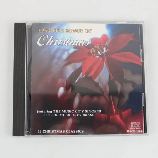 Favorite Songs of Christmas CD Music City Singers 24 Holiday Classics #HACD 1004