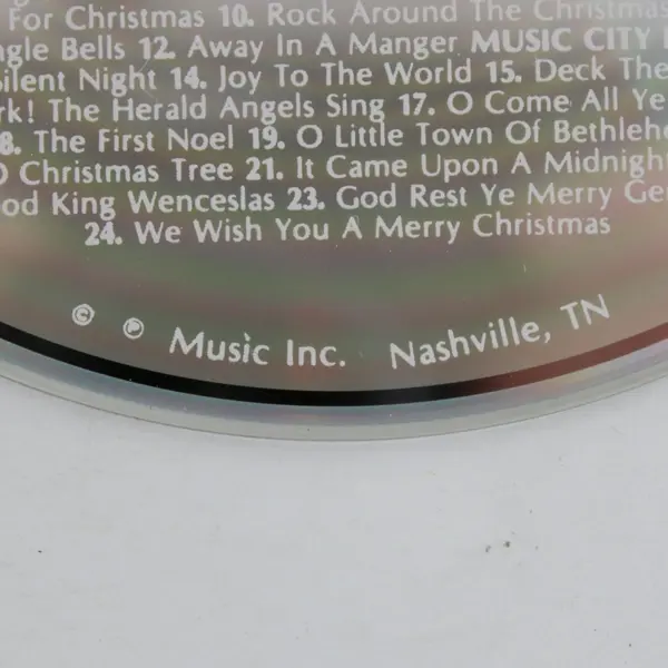 Favorite Songs of Christmas CD Music City Singers 24 Holiday Classics #HACD 1004