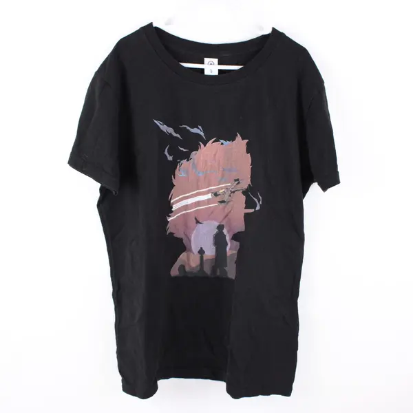 Delta Cowboy Bebop Juniors Small Black Graphic T-Shirt Anime Tee