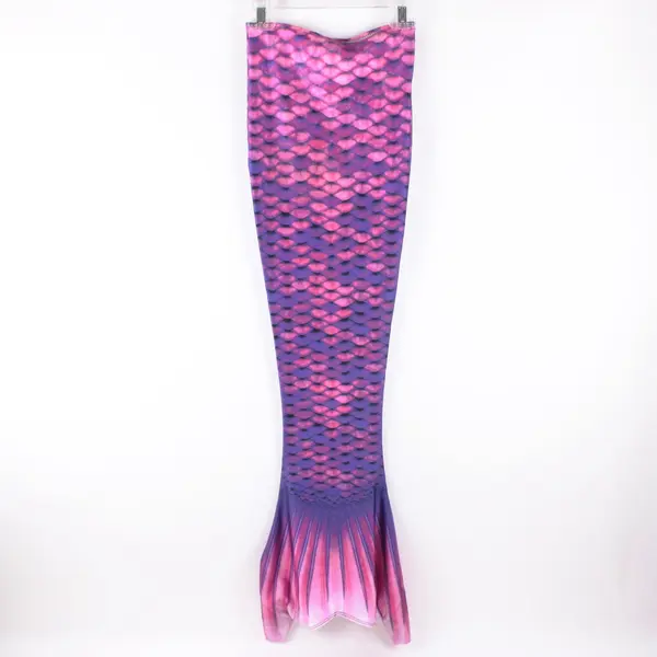 Fin Fun Mermaidens Mermaid Tail Pink Purple Kids Size 6
