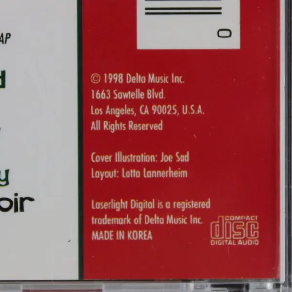 Santa's Top 10 Christmas Music CD 1998, #12 508 