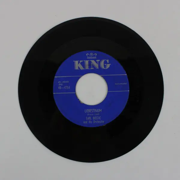 Earl Bostic Liebestraum / Song of the Islands 45-4754 7" Vinyl Single