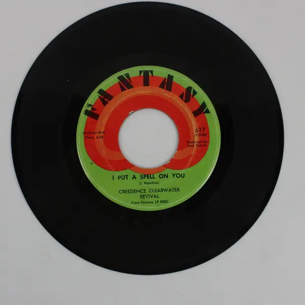 CCR Walk on the Water/I Put A Spell on You Fantasy 617 F-2703 7in Single