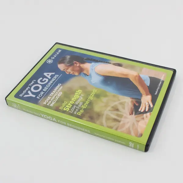Gaiam Rodney Yee's Yoga for Beginners DVD Colleen Saidman 80 Min 2008