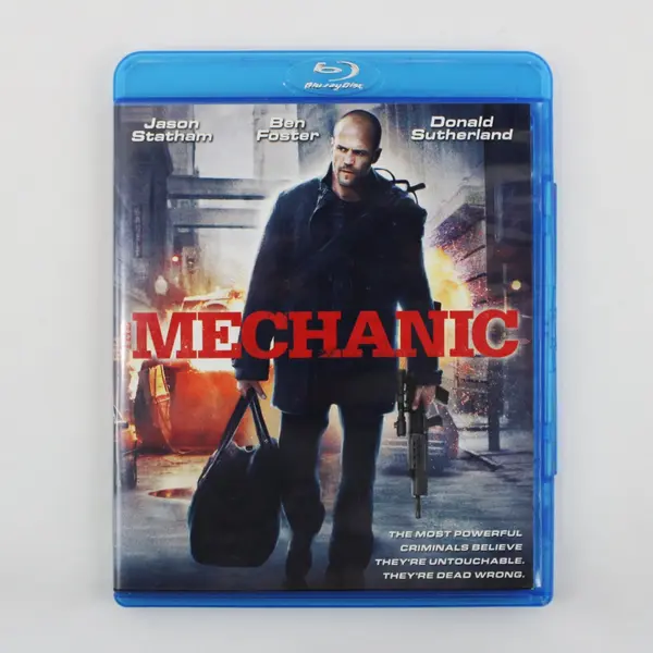 The Mechanic Blu-ray (2011) Jason Statham Ben Foster Action Thriller