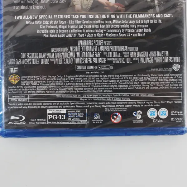 Million Dollar Baby 10th Anniversary Edition Blu-ray Clint Eastwood