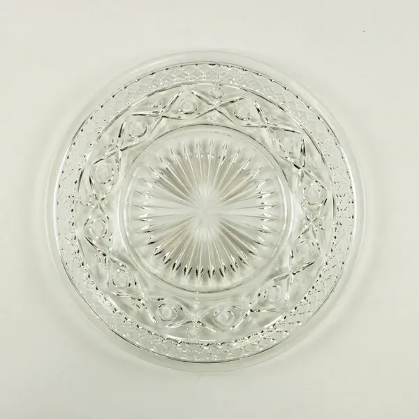 Imperial Glass Cape Cod Clear Set of 5 Salad Plates 8 Inch