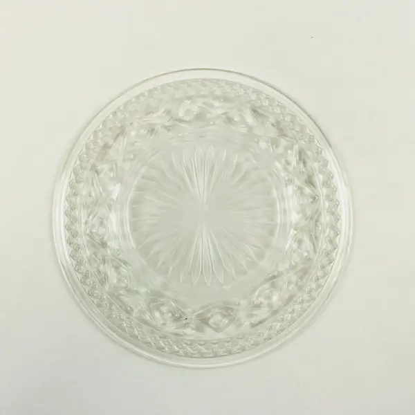 Imperial Glass Cape Cod Clear Set of 5 Salad Plates 8 Inch
