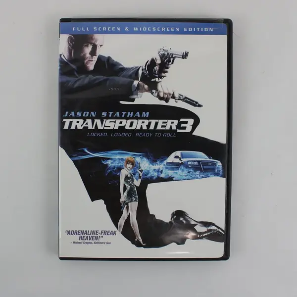 Transporter 3 DVD Full Screen & Widescreen Lionsgate Jason Statham