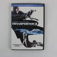 Transporter 3 DVD Full Screen & Widescreen Lionsgate Jason Statham